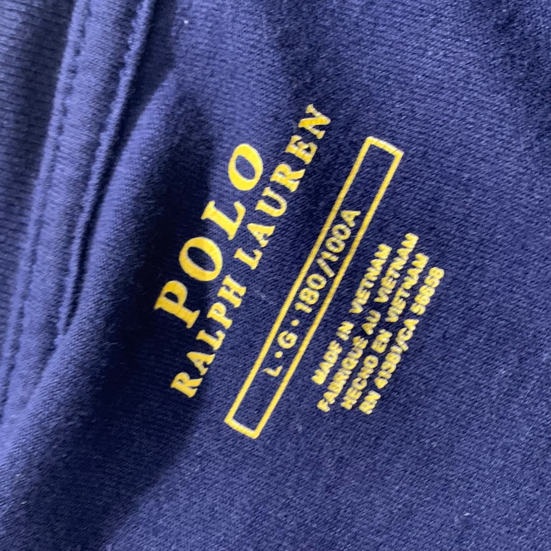 폴로 네이비 롱 슬리브  상품이미지3