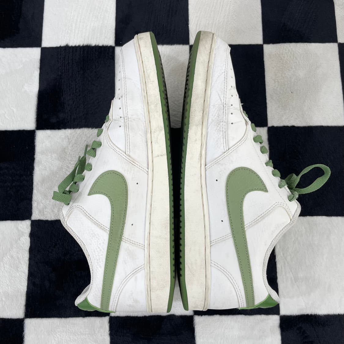 나이키 코트 비전 로우 화이트 그린 스니커즈 285mm 상품이미지5