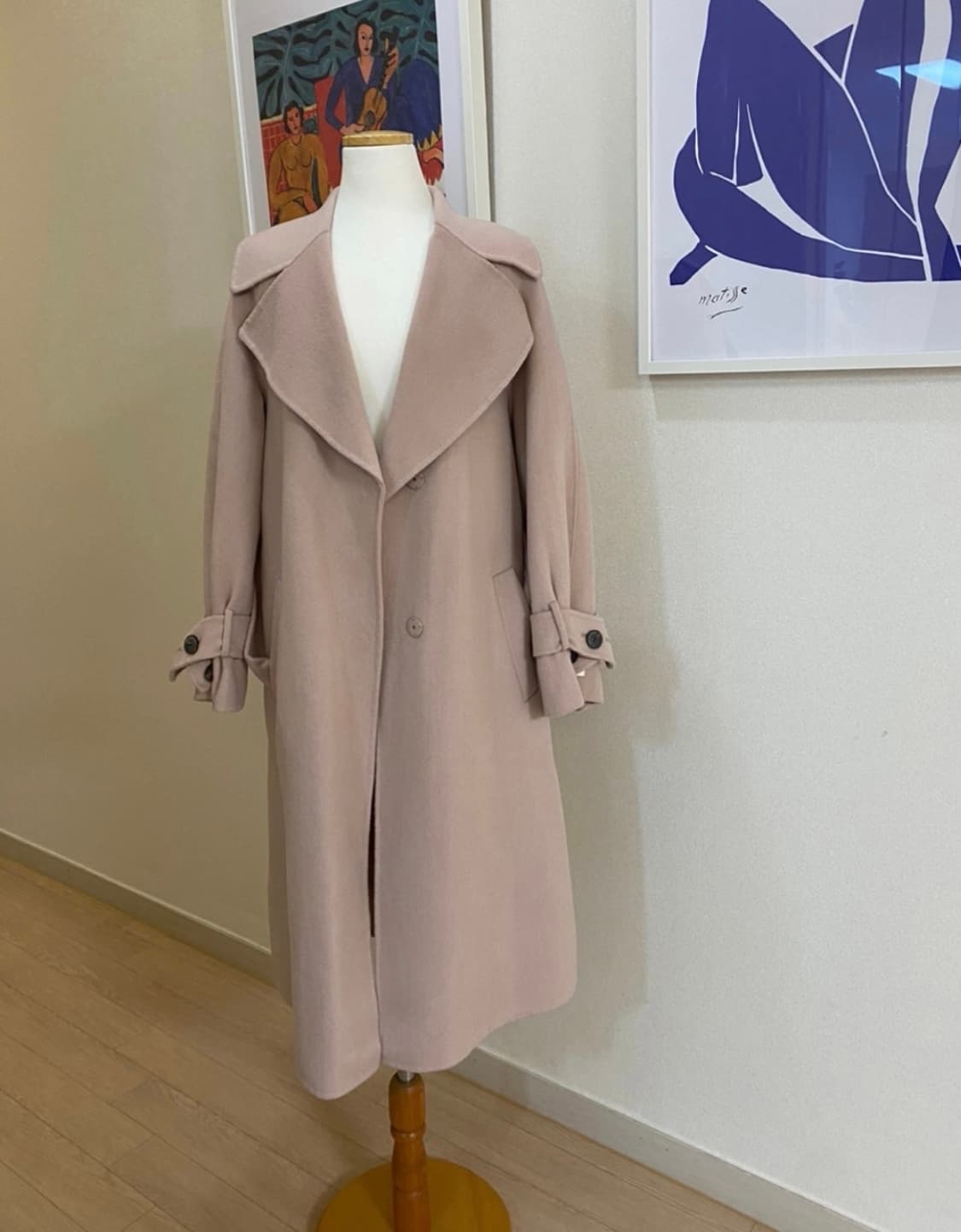 (정가60만원 거의새상품)EnC 폭스퍼 코트 거의새것 상품이미지6