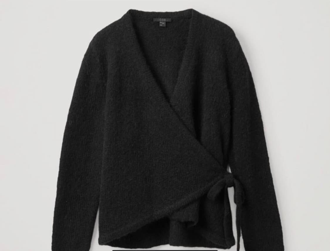 코스 랩 가디건 다크네이비 L 상품이미지1