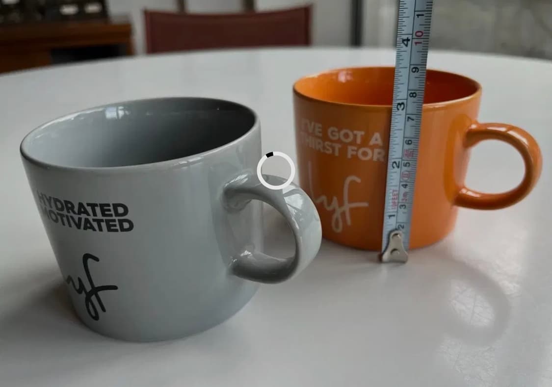 도쿄 Lyf Ginza 긴자 호텔 머그컵 두개 일괄 상품이미지6