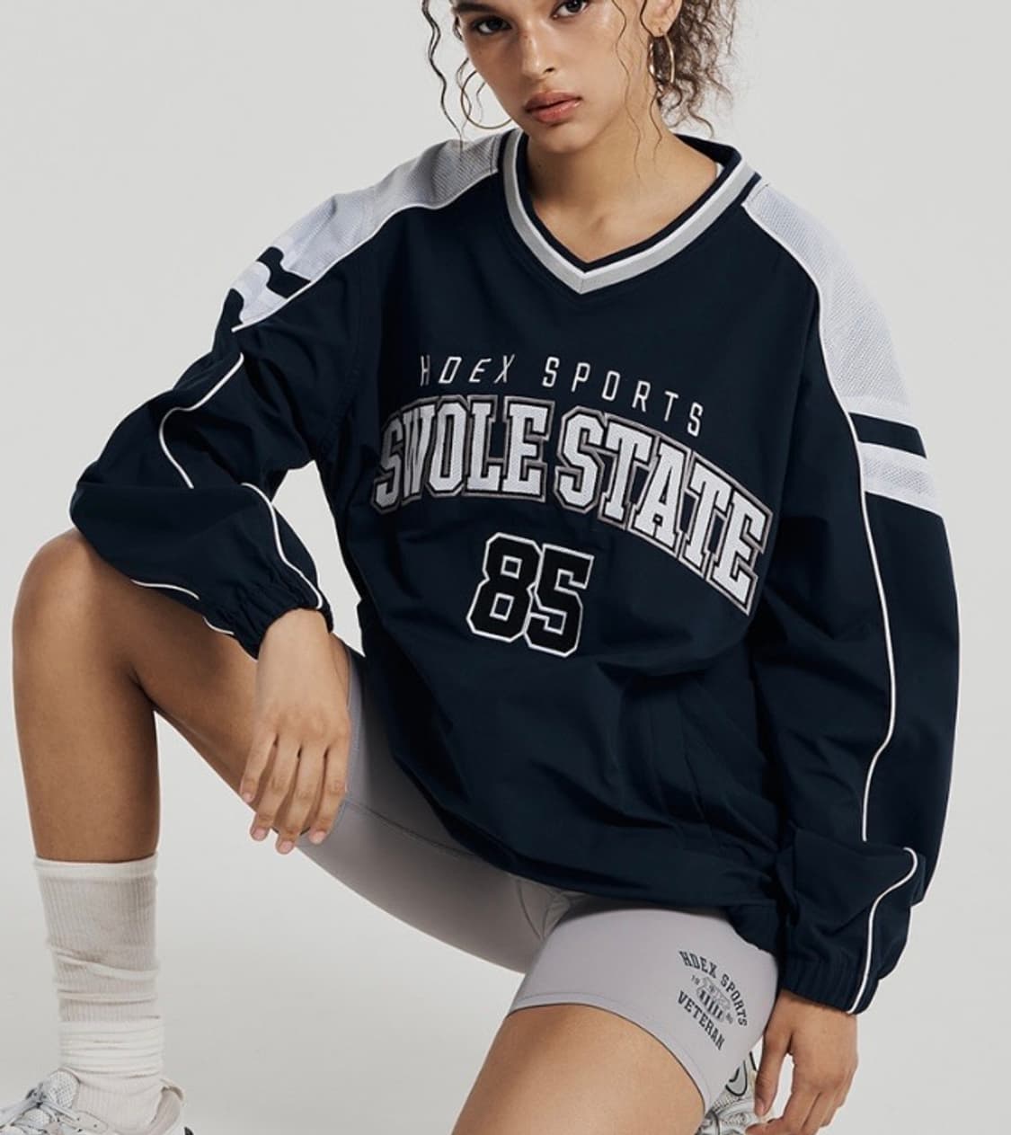 hdex 웜업 블록 풀오버 맨투맨 상품이미지3