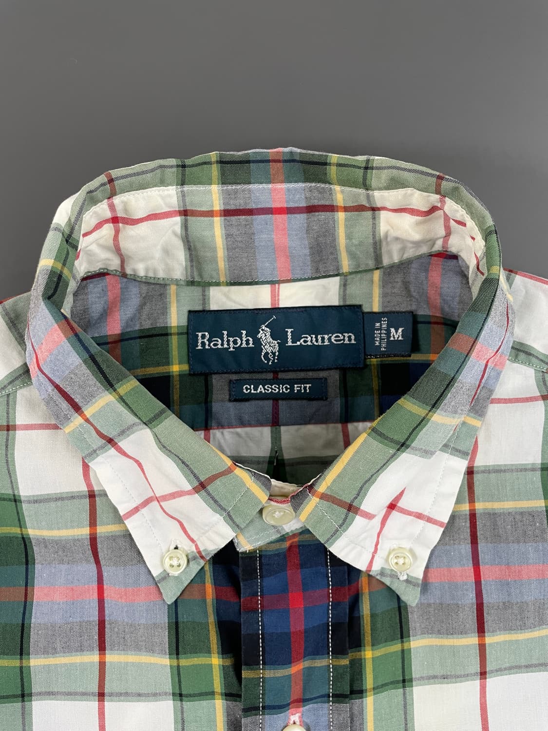 [M] 폴로 랄프로렌 타탄 체크 셔츠 클래식 핏 상품이미지6