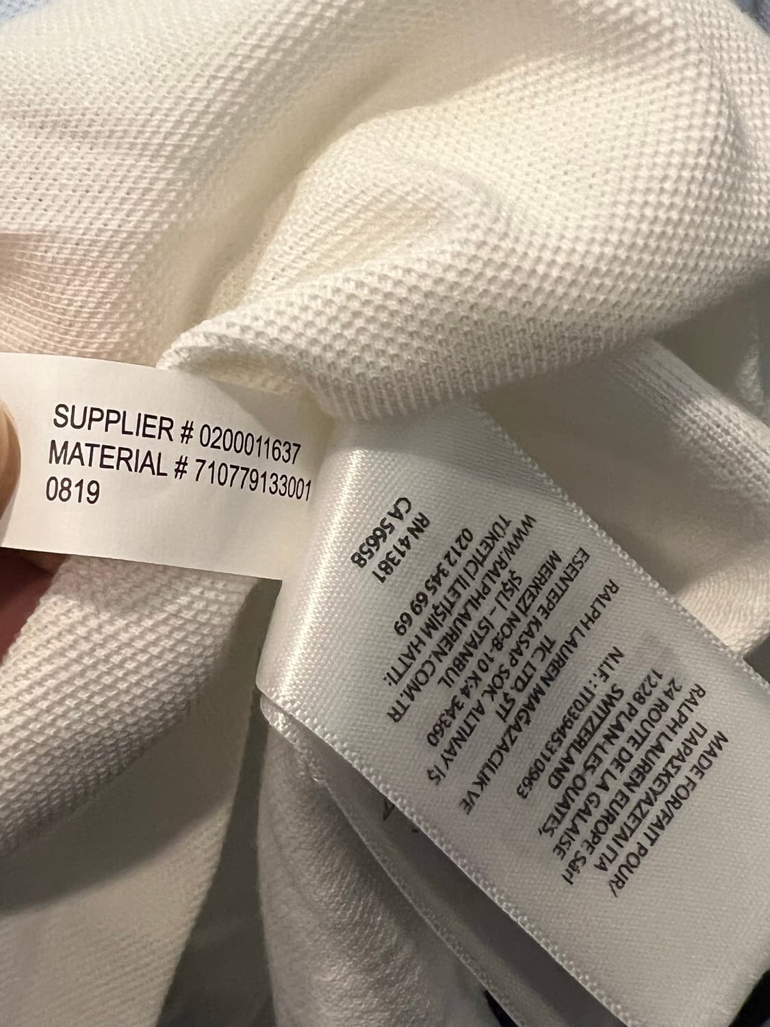 폴로 랄프로렌 폴로베어 긴팔 카라티 상품이미지4