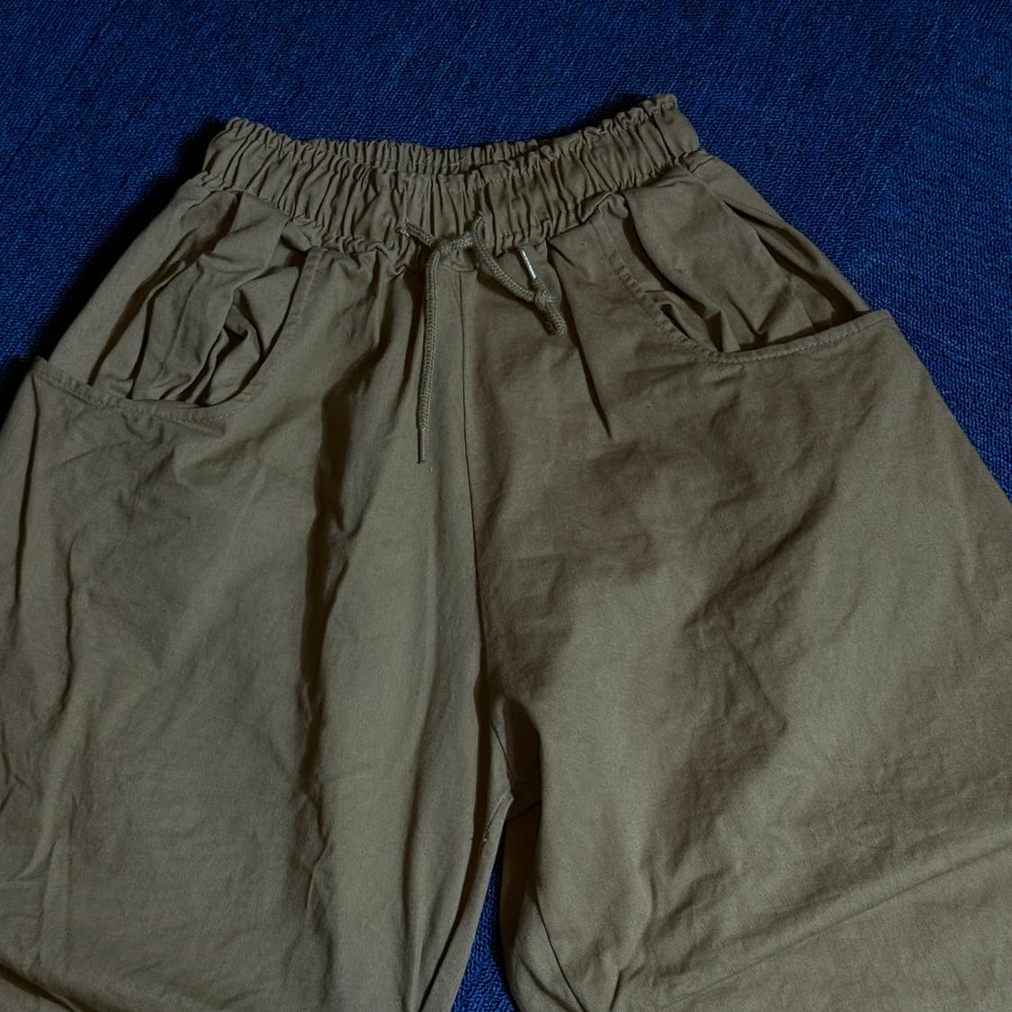 빈티지 스트링 코튼팬츠 상품이미지2