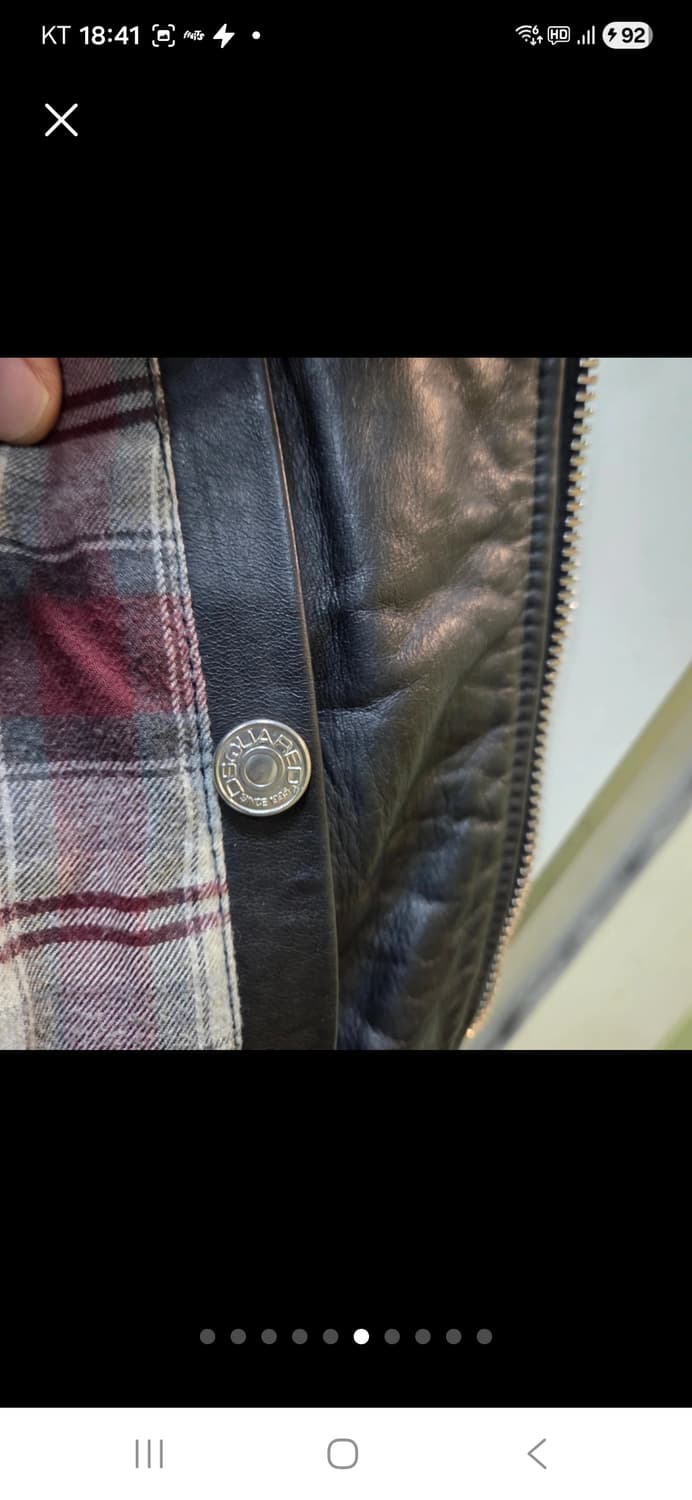 디스퀘어드2 말가죽 자켓 상품이미지6