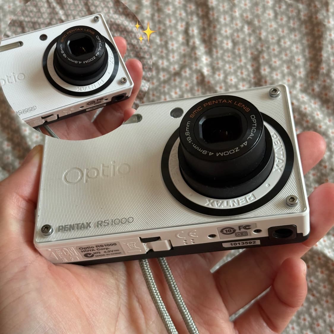 풀구성 펜탁스 옵티오 RS1000 Pentax Optio 디카 캠코더 상품이미지8