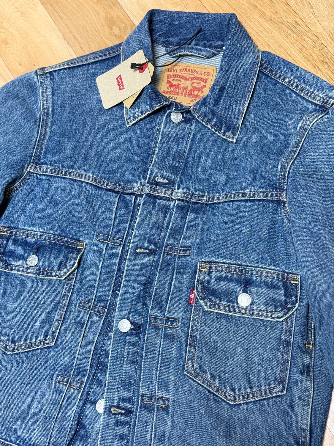 [S]리바이스 타입2 트러커 자켓 상품이미지3