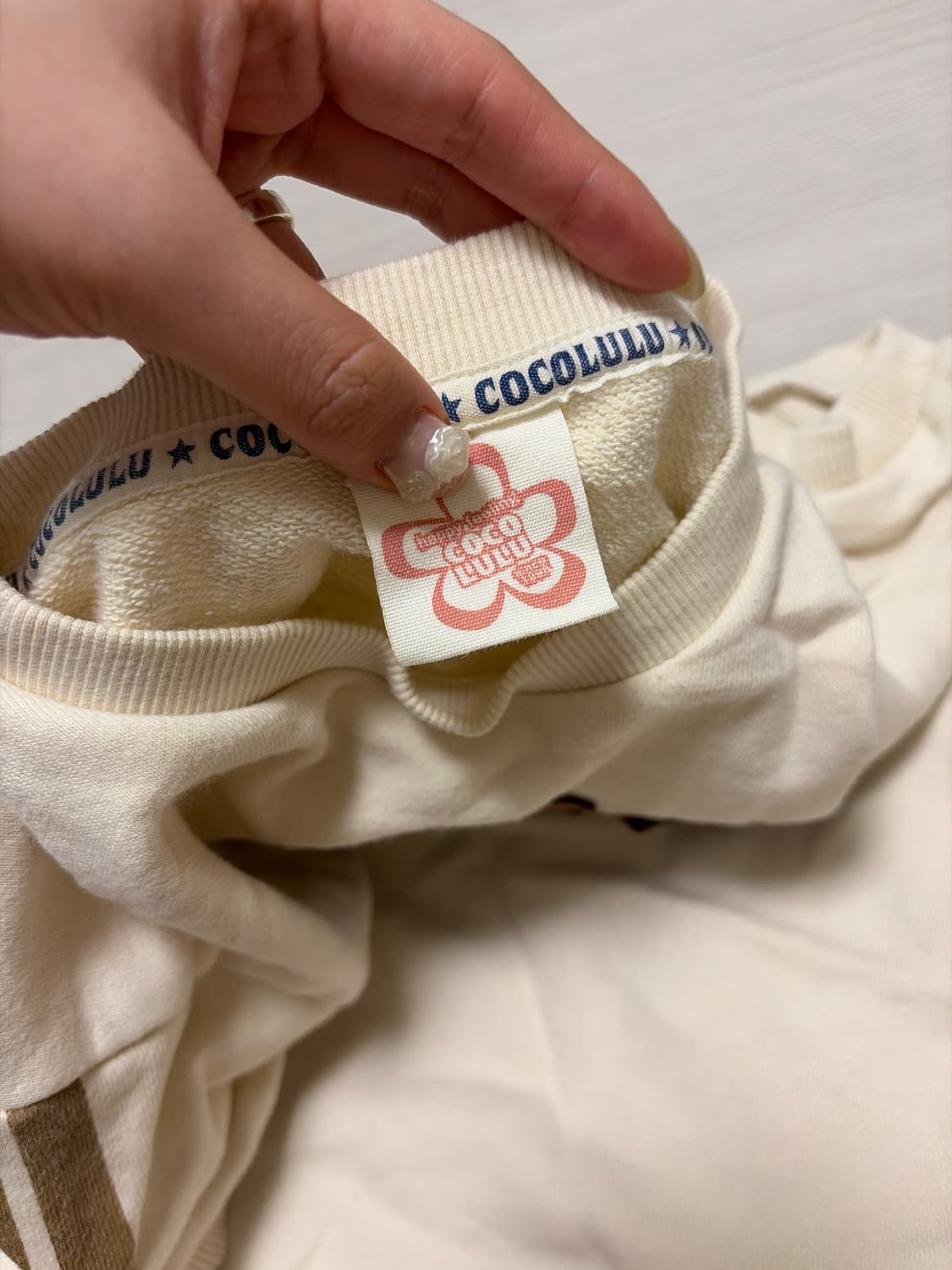 코코루루 맨투맨 반팔티 상품이미지5