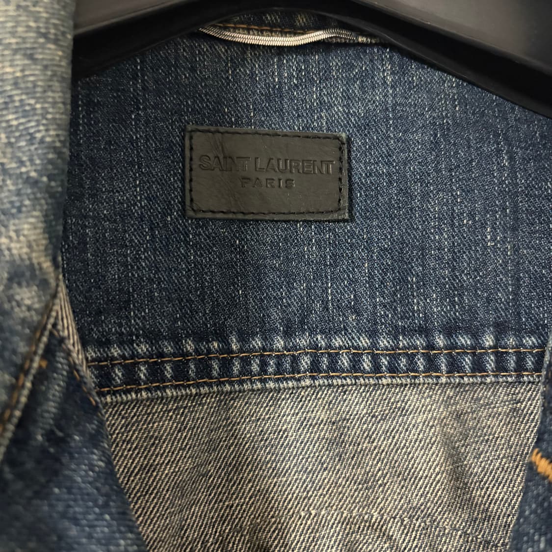 생로랑 에디슬리먼 16ss sweet dreams 데님 트러커 자켓 L 상품이미지6