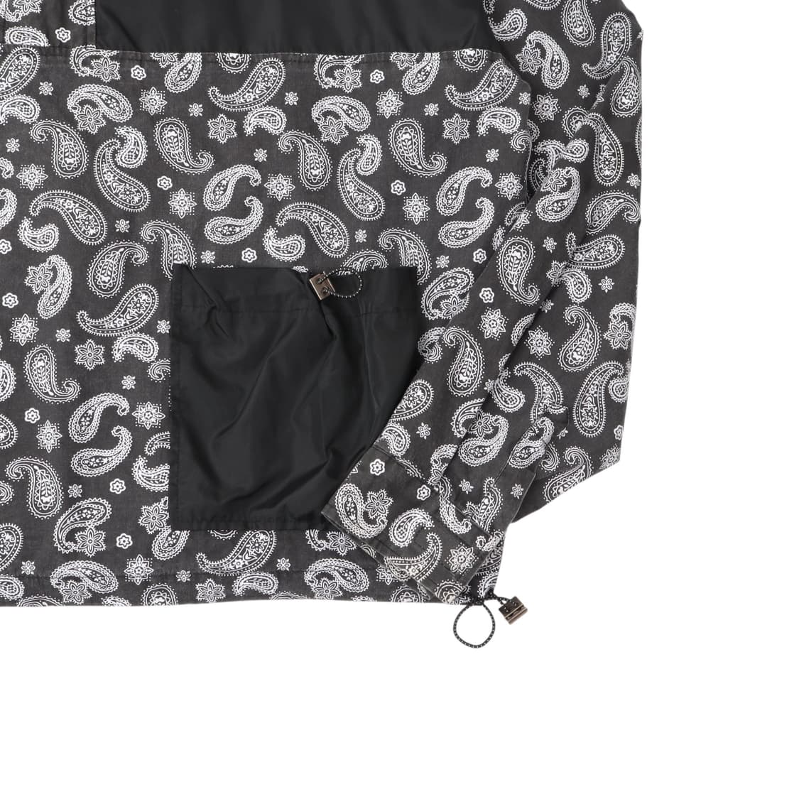 Kyho 나일론 페이즐리 아노락 자켓 상품이미지4