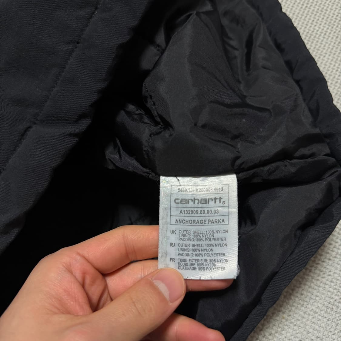 칼하트 앵커리지 파카 패딩 상품이미지5