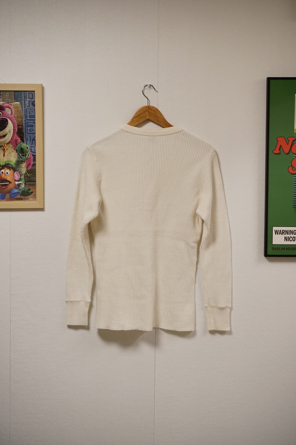 제라도 와플 헨리넥 롱슬리브 상품이미지2