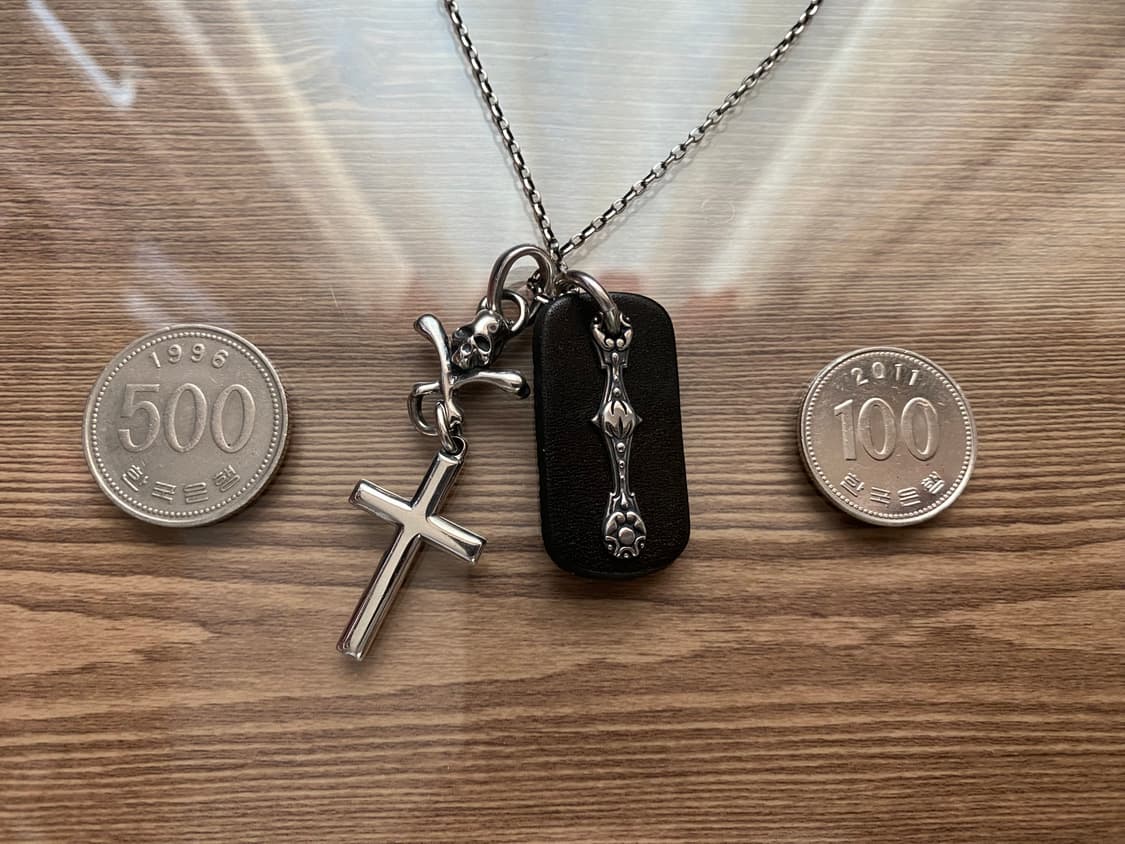 마스(M.A.R.S) 925 실버 은 목걸이 체인 판매합니다. 상품이미지9