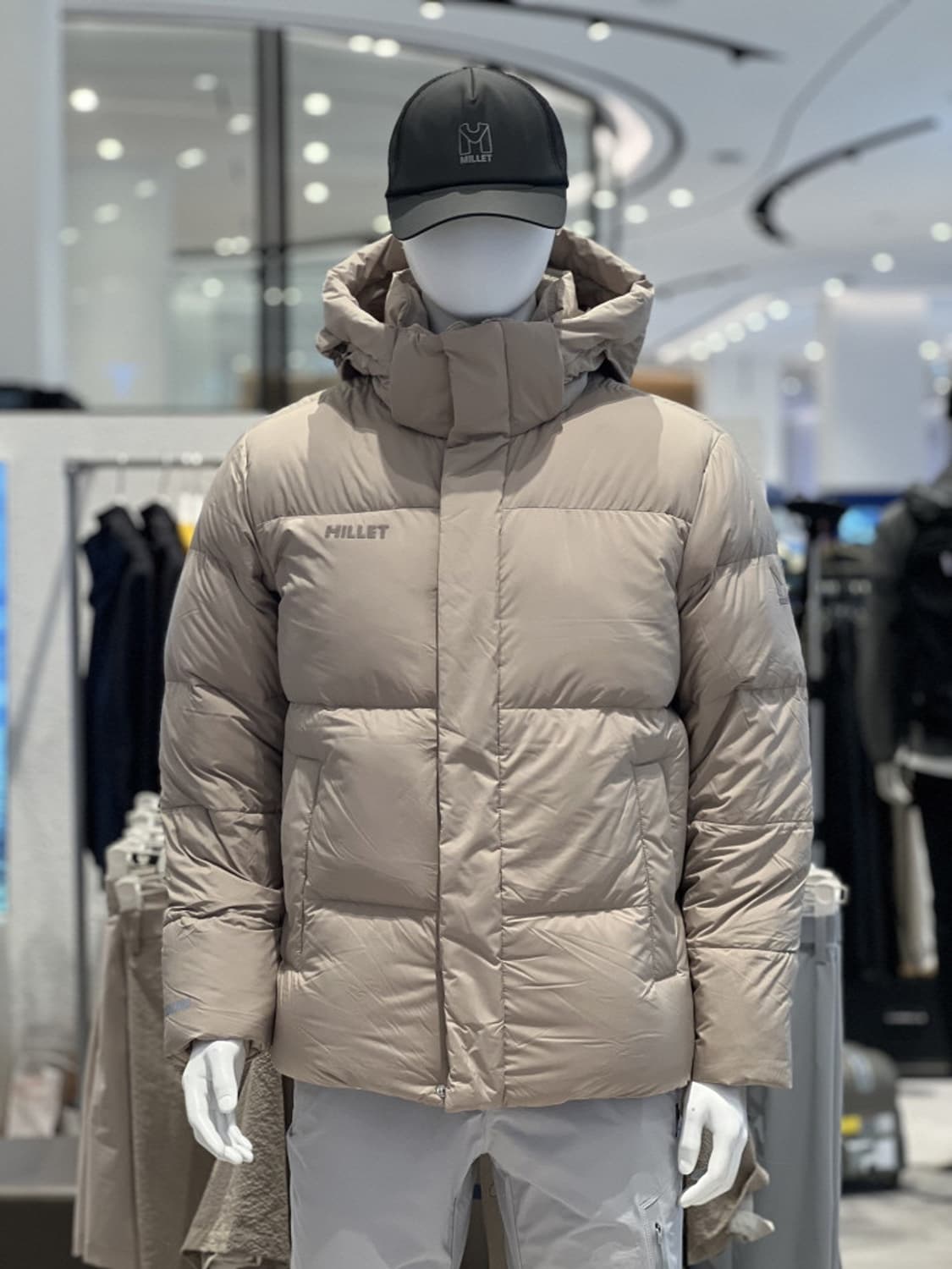 밀레 엣지제로 구스다운 패딩 100 새상품 상품이미지1