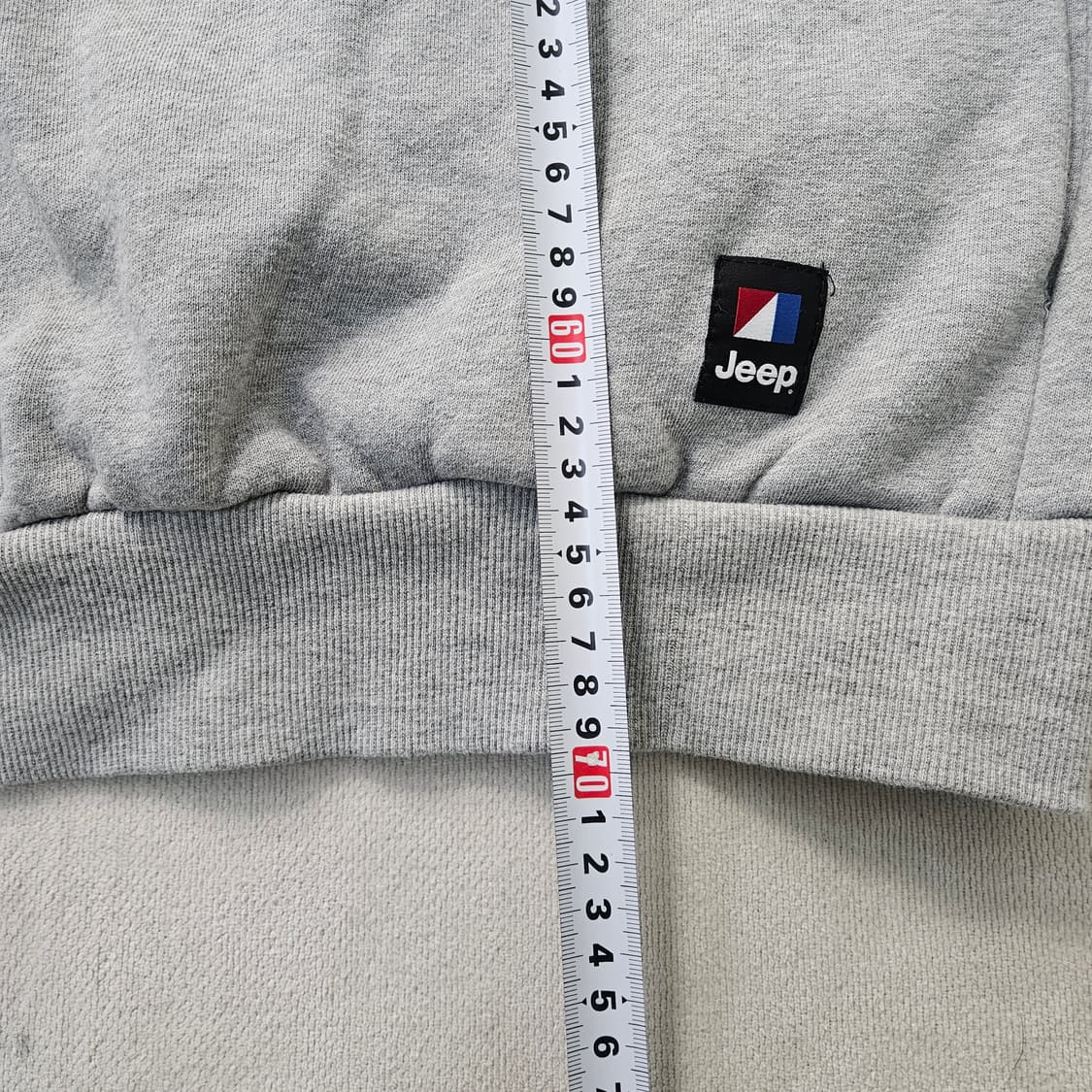 L 지프 로고 프린팅 맨투맨 0326Y 상품이미지6