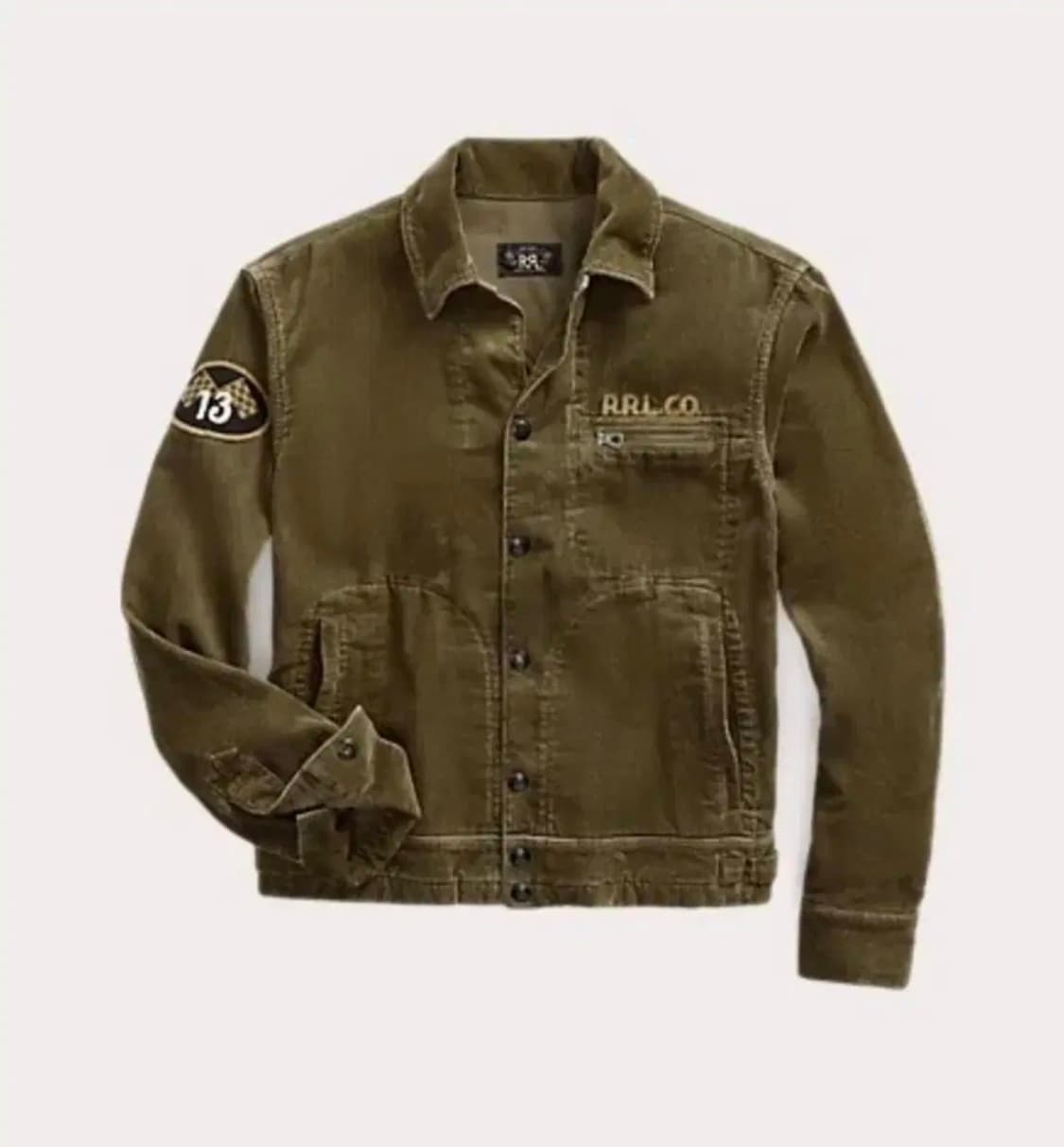 RRL 더블알엘 임브로이더 코듀로이 자켓 상품이미지1