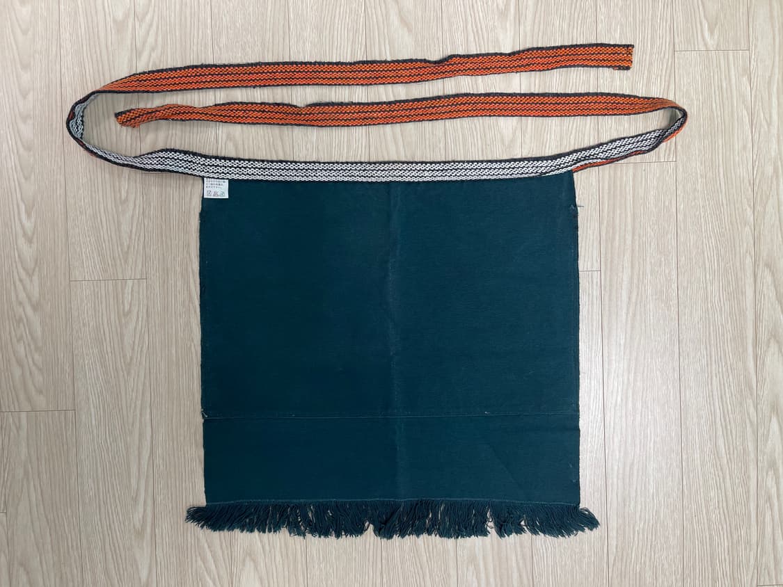 에스닉 빈티지 앞치마 9번 90s 상품이미지4