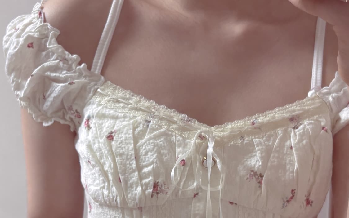 리즈리사 캐미솔 ) 히메갸루 라떼갸루 stc 빈티지 페어리 플로럴 ㅣ 상품이미지3