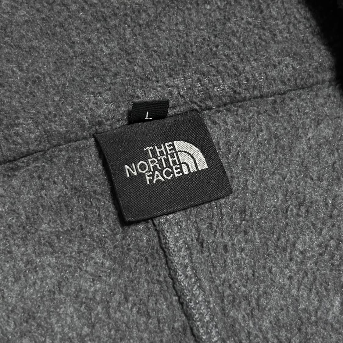 [M] Northface 노스페이스 챠콜 후리스 집업 자켓 상품이미지5