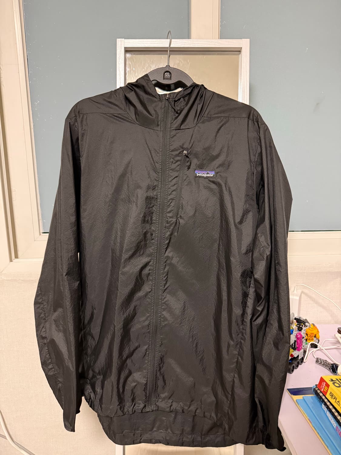 파타고니아 후디니 블랙 바람막이 자켓 L 상품이미지1