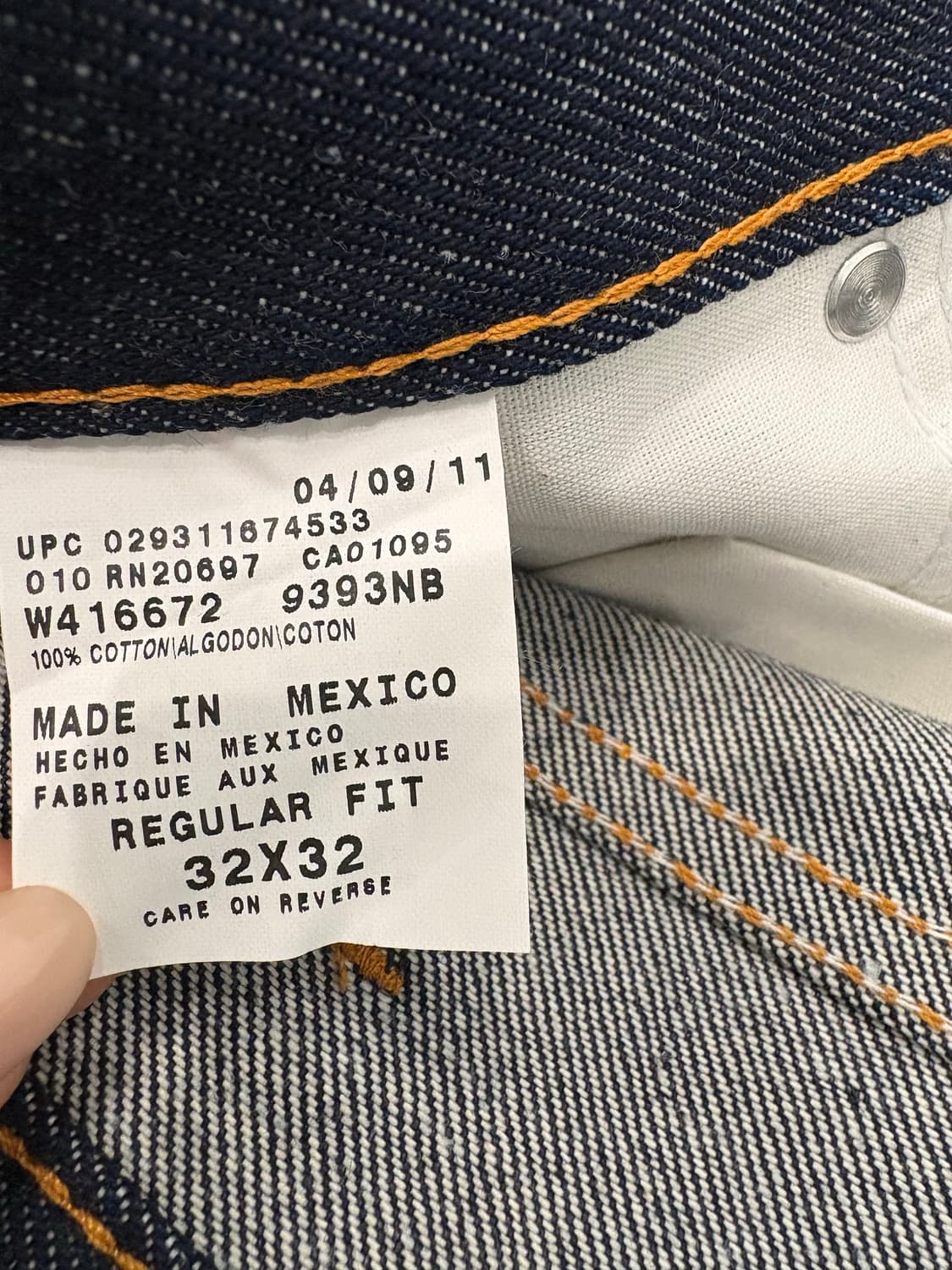 dickies work jeans 32x32 상품이미지5