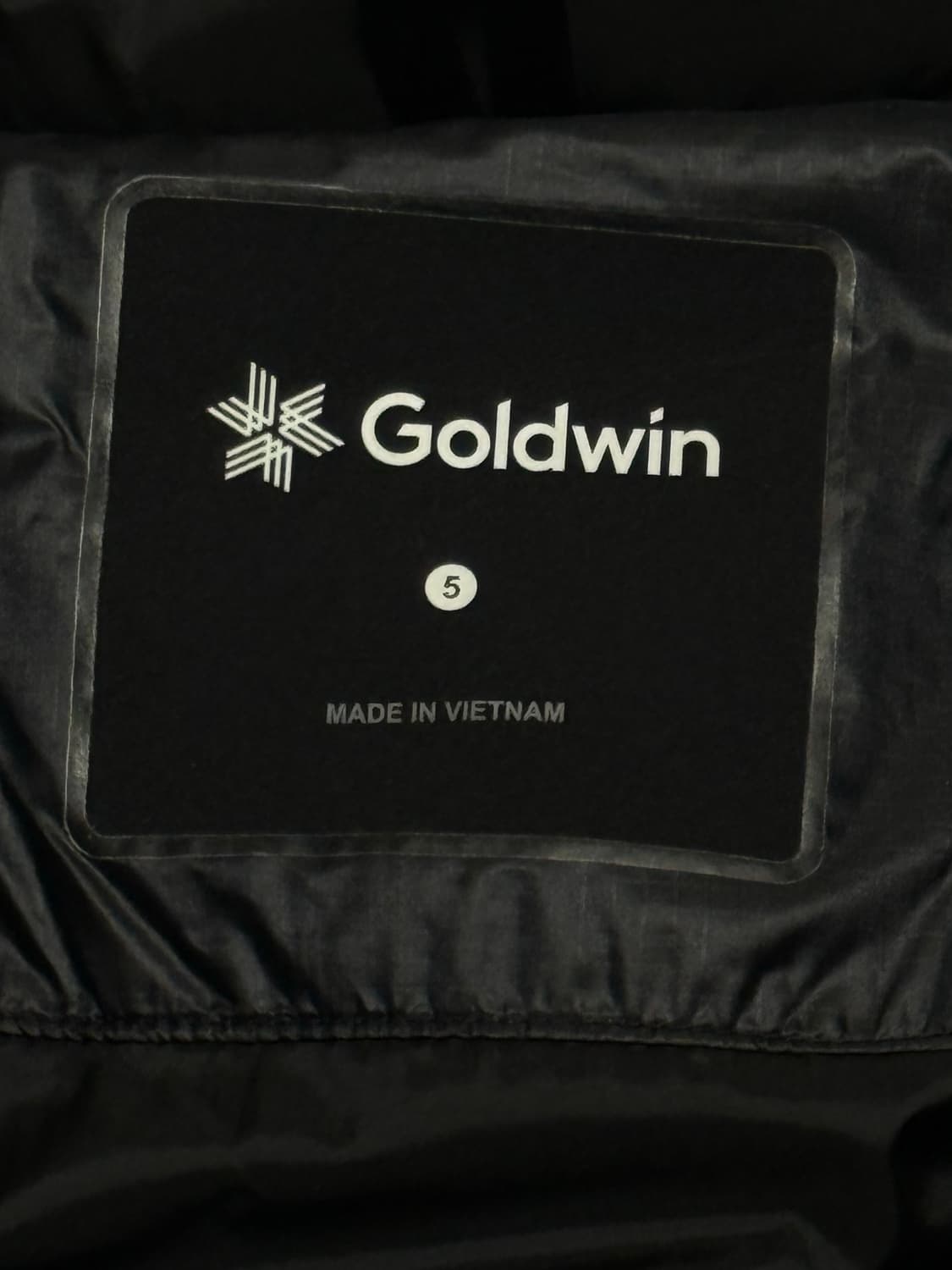 골드윈 퍼텍스 퀀텀 립스탑 다운 패딩 블랙5사이즈 상품이미지5