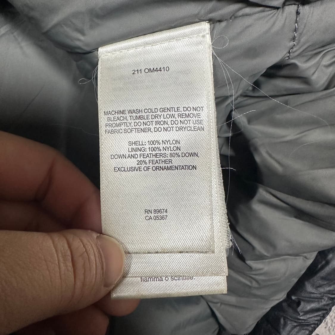 ✨ (바배) 마운틴 하드웨어 덕다운 고프코어 블랙 패딩  상품이미지4