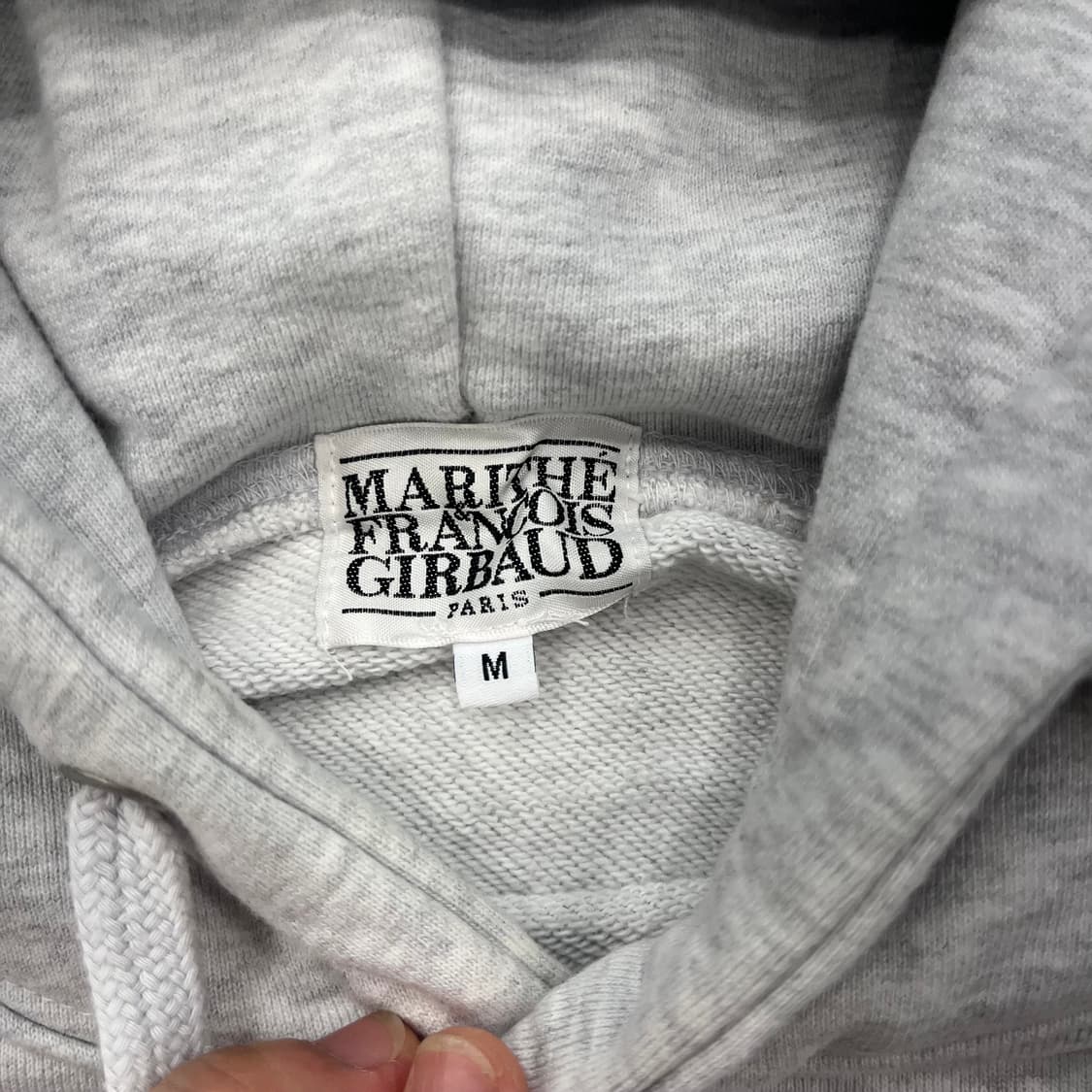 M 마리떼 프랑소와 저버 그레이 후드티 상품이미지5