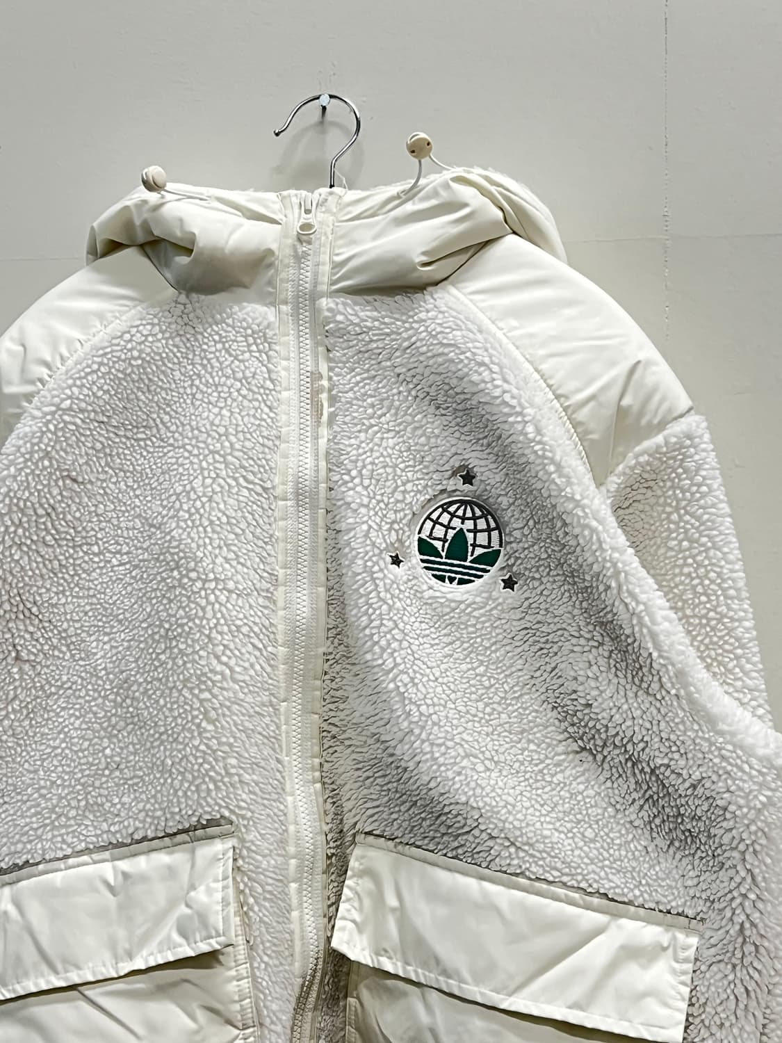 아디다스 MC 셰르파 양털 뽀글이 후리스 자켓 상품이미지3