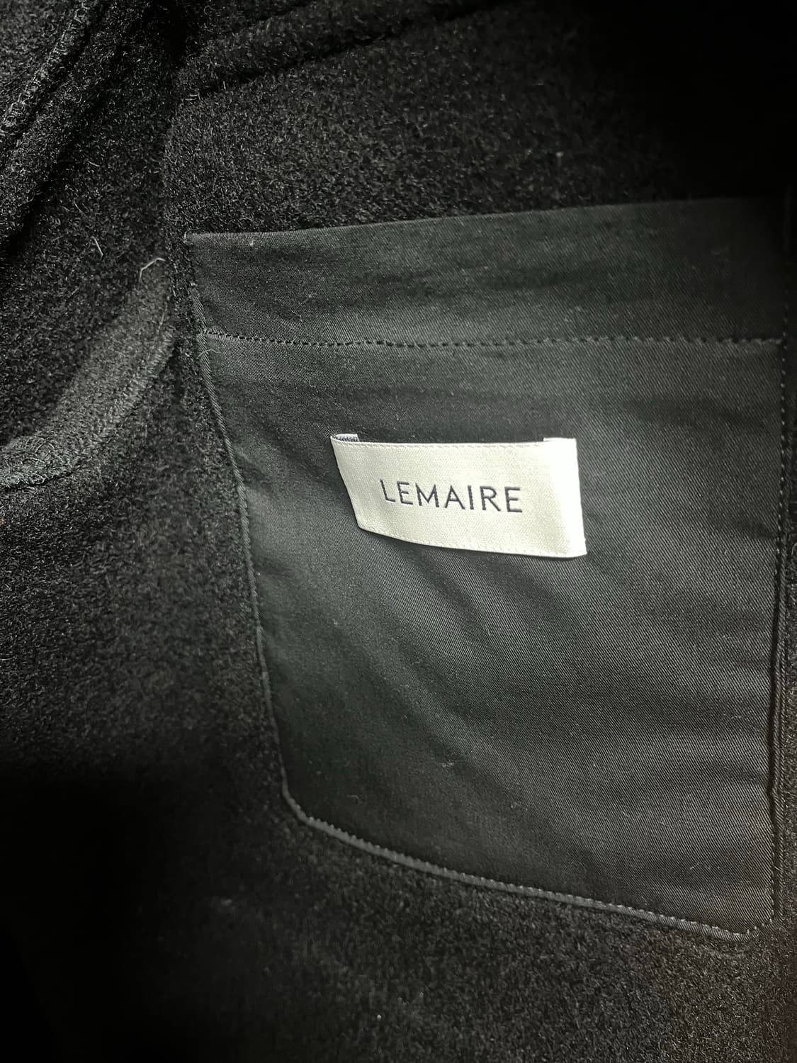 (44)르메르 헌팅자켓 블랙 상품이미지4