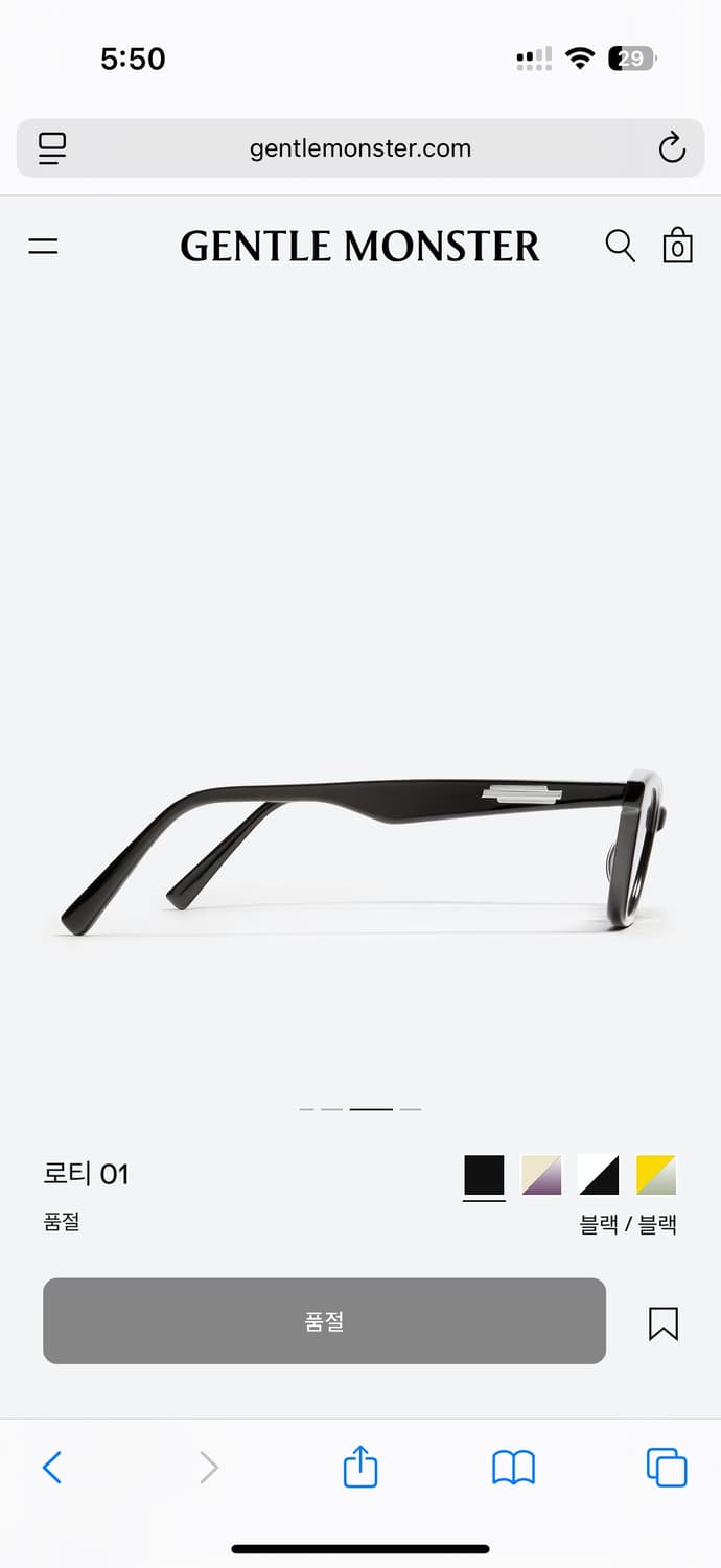 젠틀몬스터 LOTI 01 상품이미지3