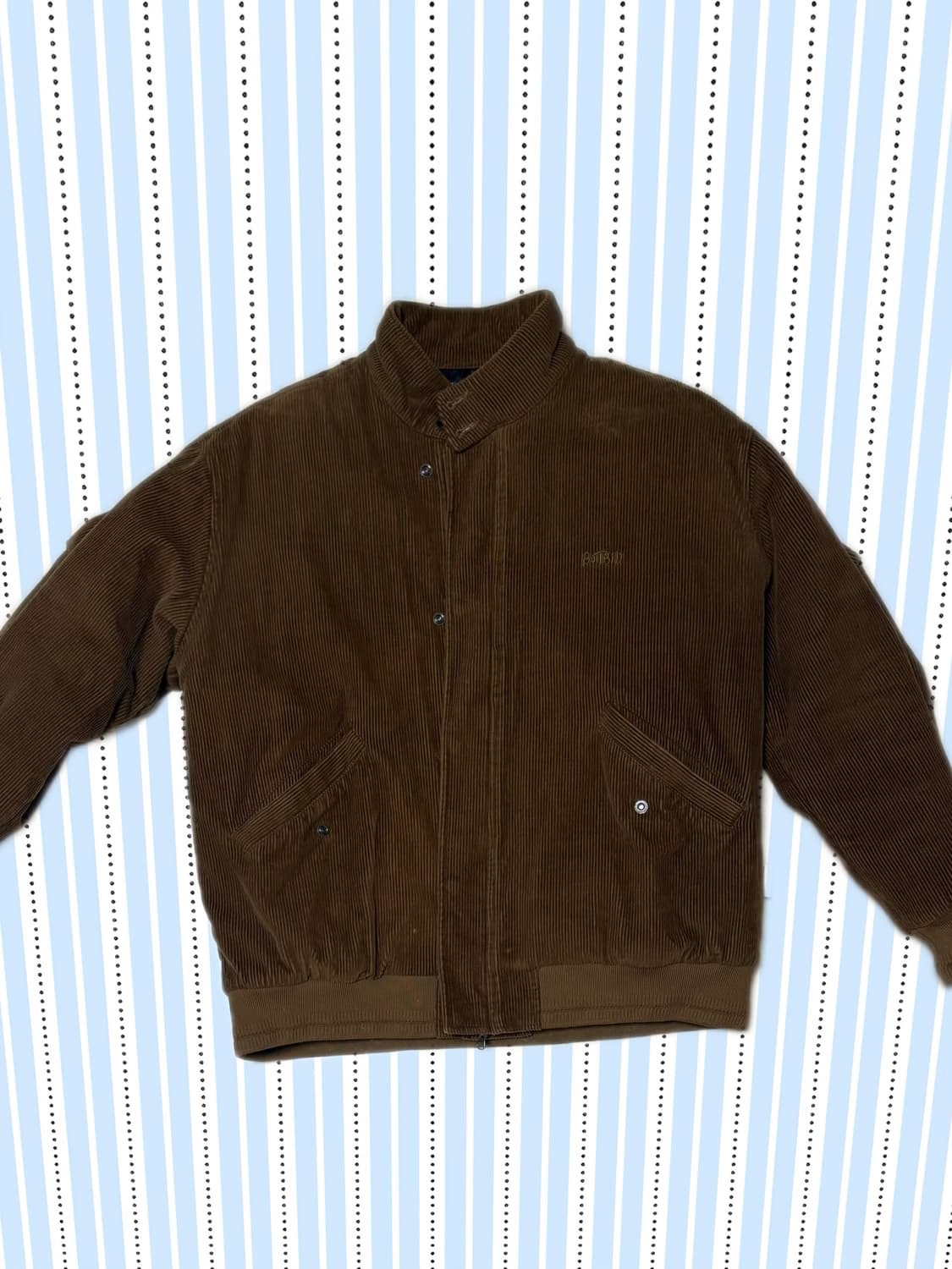 하이넥 코듀로이 점퍼 상품이미지1