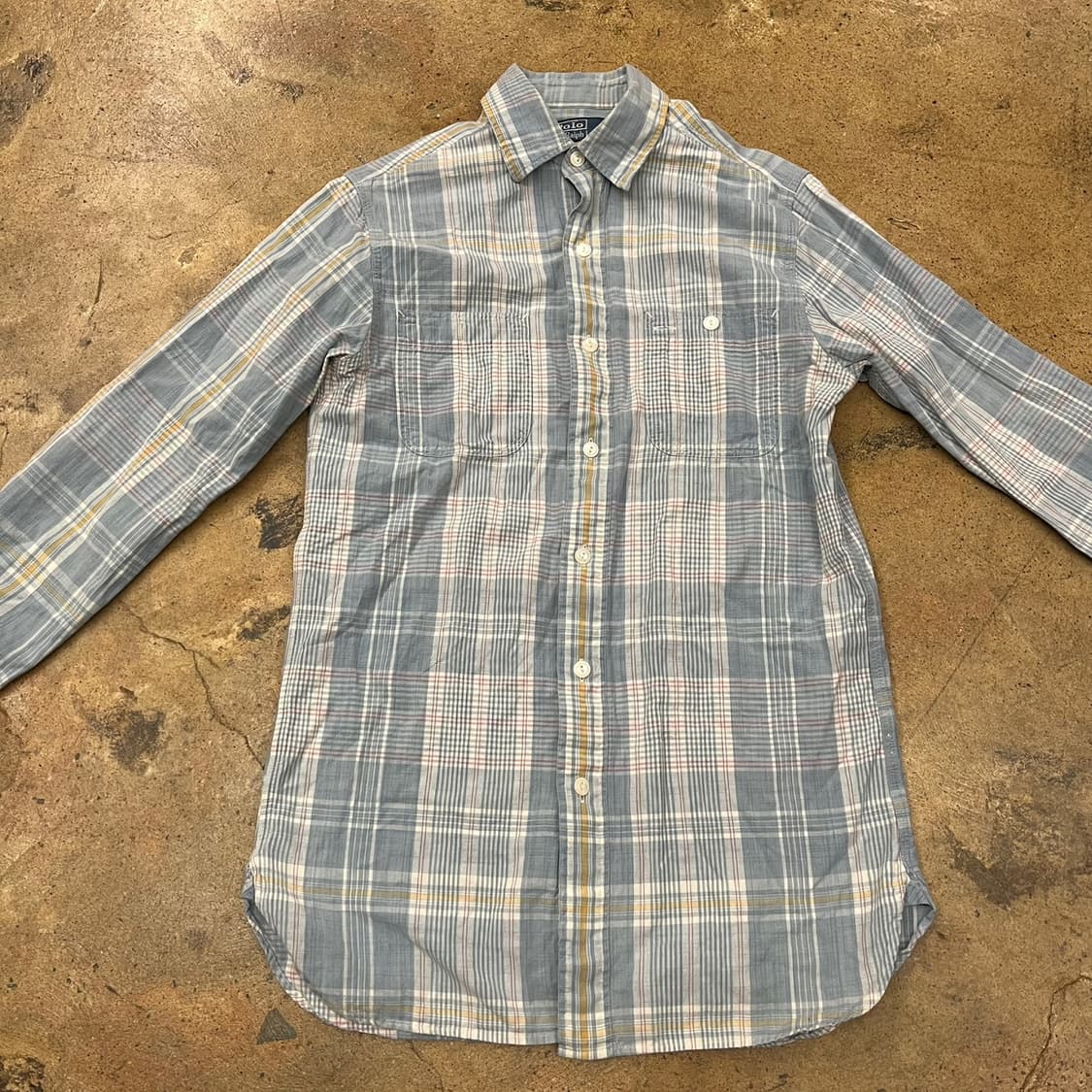 [정품/XS] 폴로 랄프로렌 체크 셔츠 남방 b18 상품이미지3
