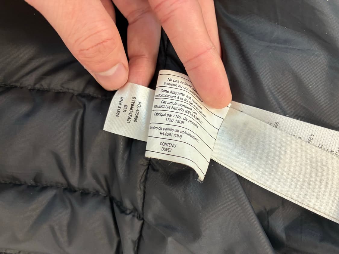 파타고니아 다운스웨터 구형 블랙L(105) 사이즈 상품이미지6