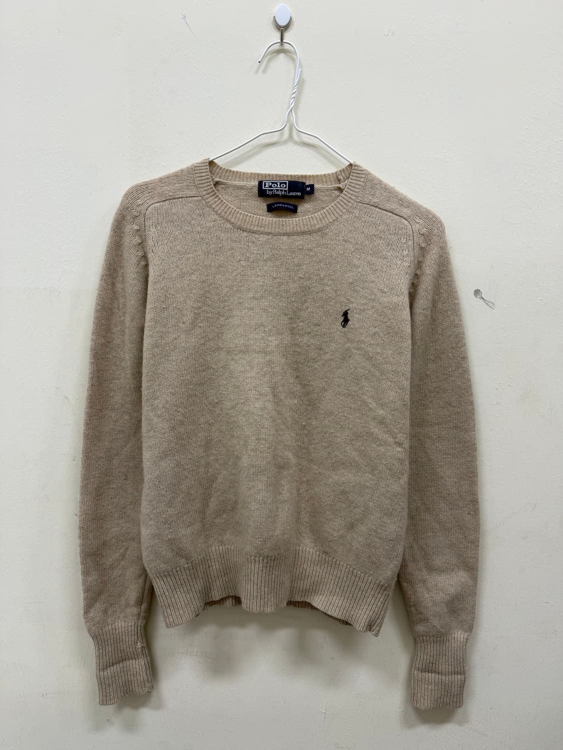 폴로랄프로렌 베이지 니트 상품이미지1