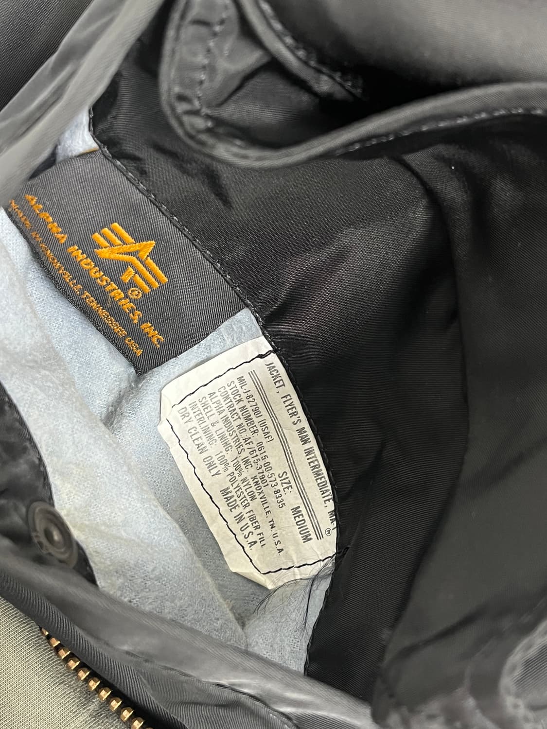 비틀즈 ma-1 알파인더스트리 상품이미지3