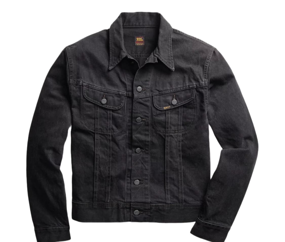 Rrl lot271 블랙 M 새상품 상품이미지1