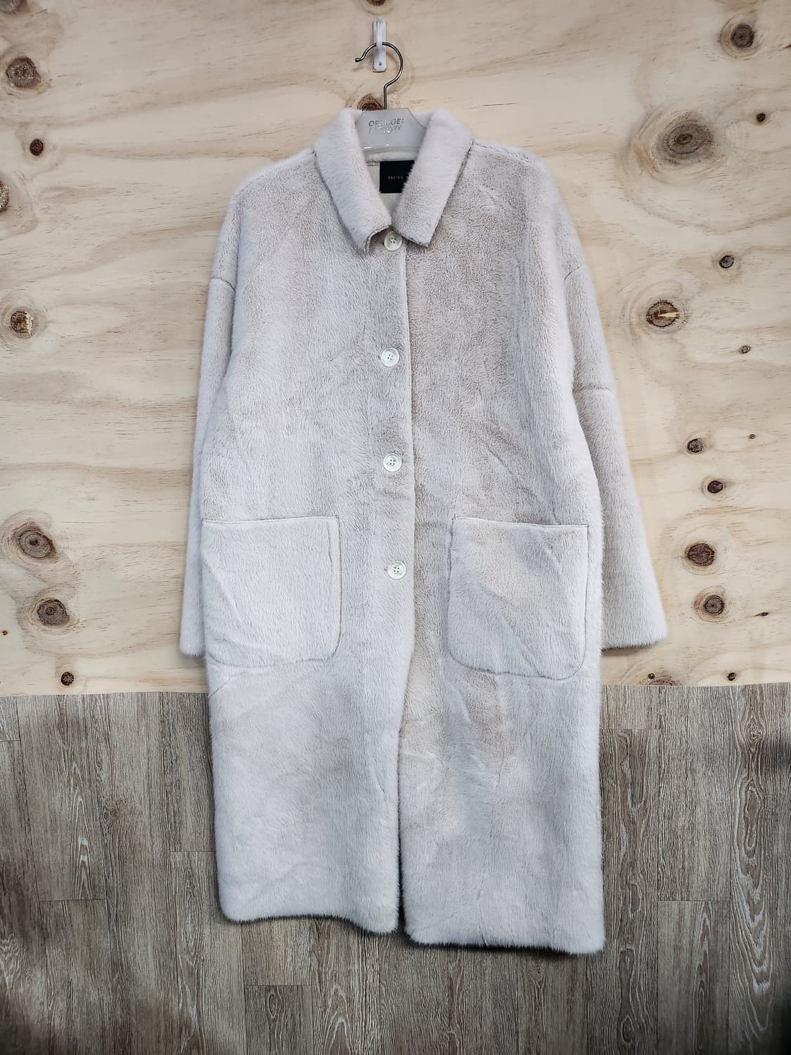 526) 여성 에코퍼 롱코트 상품이미지1