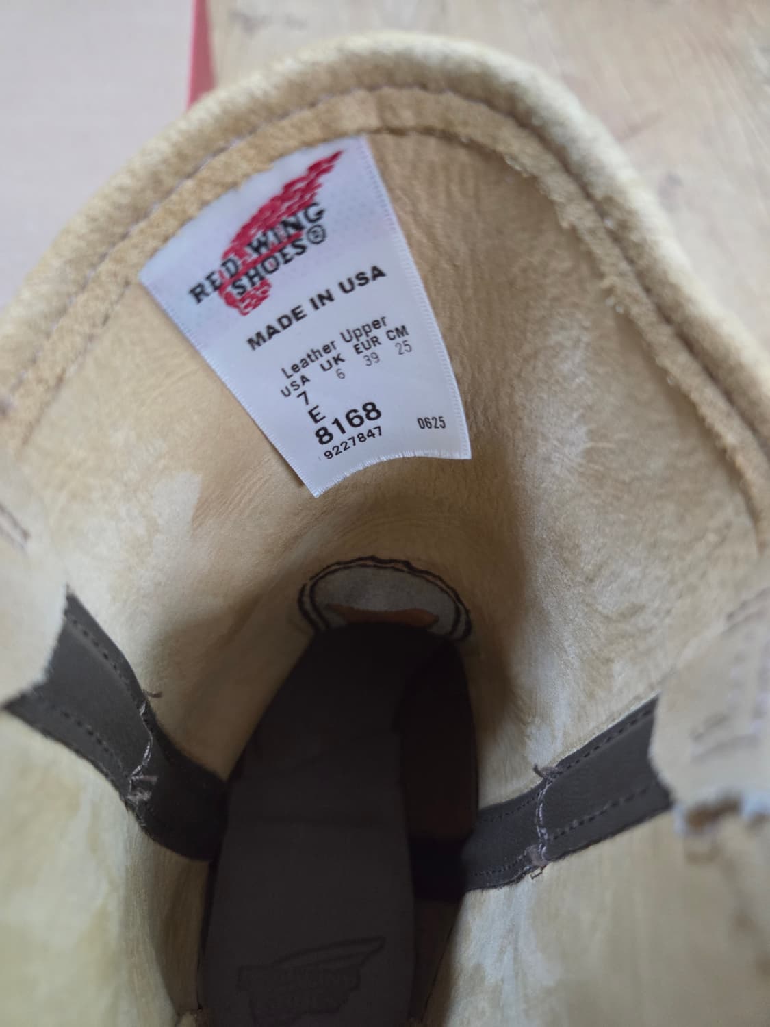 레드윙  8168 페코스  2회착  250사이즈 상품이미지4