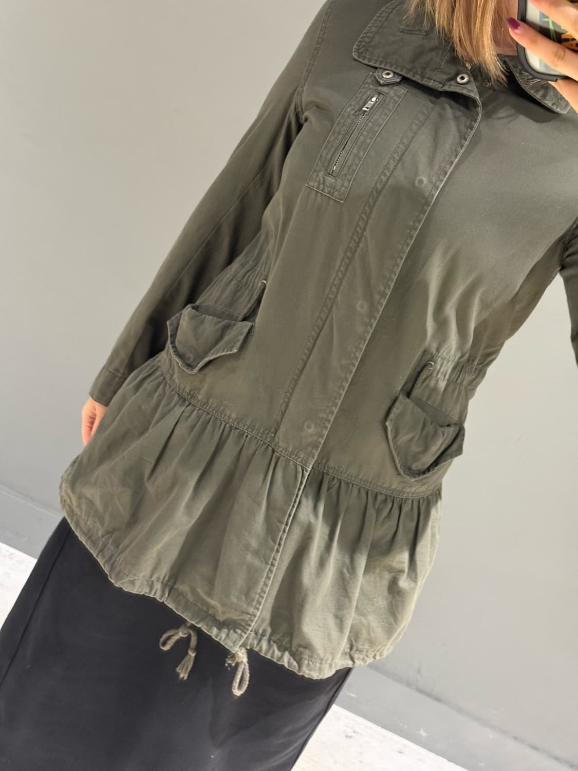 frill detail pocket detail jacket 상품이미지3