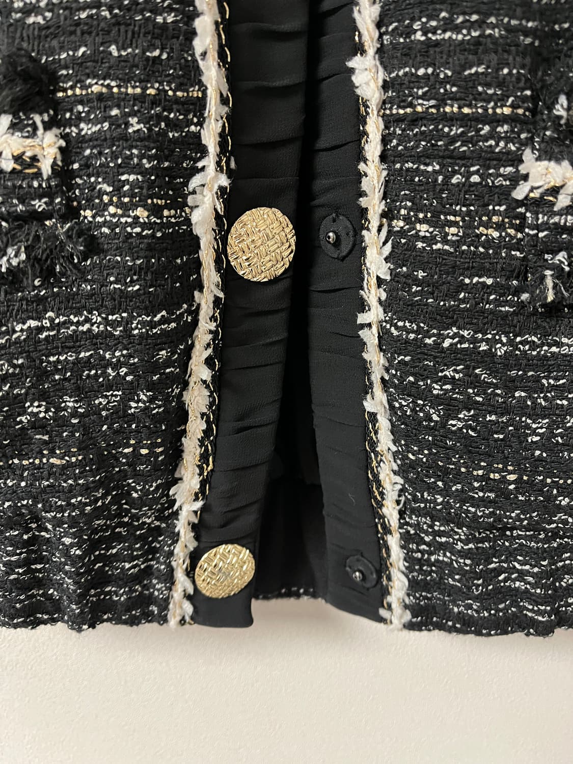 까사렐 트위드 조끼 베스트 미착용 상품이미지5