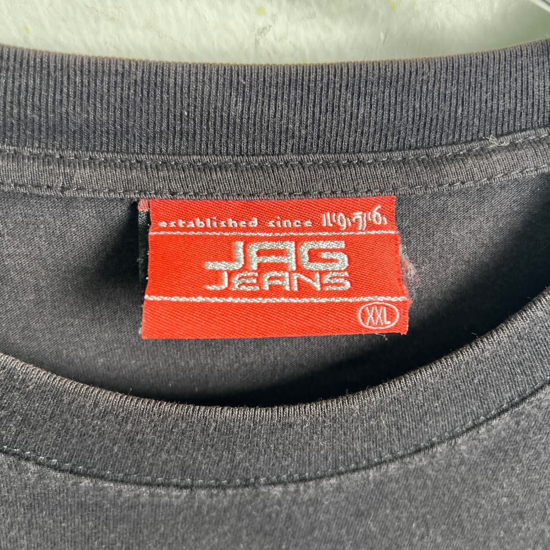 vtg 빈티지 블랙 프린팅 반팔 티셔츠 2XL 상품이미지4