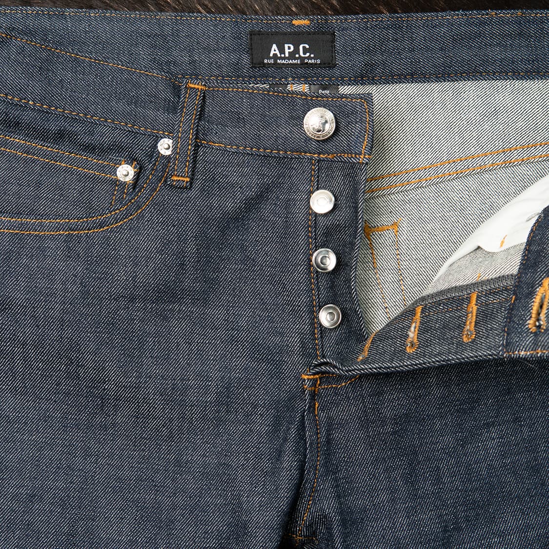 [29] 00s APC 아페쎄 쁘띠 스탠다드 셀비지 데님팬츠  상품이미지2