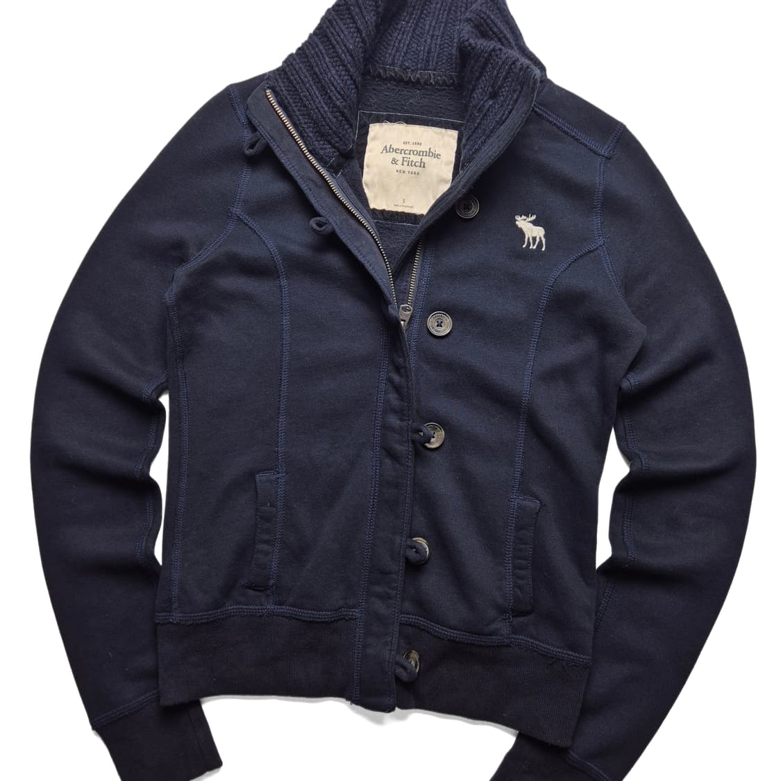 [S] 아베크롬비 니트집업 가디건 상품이미지1