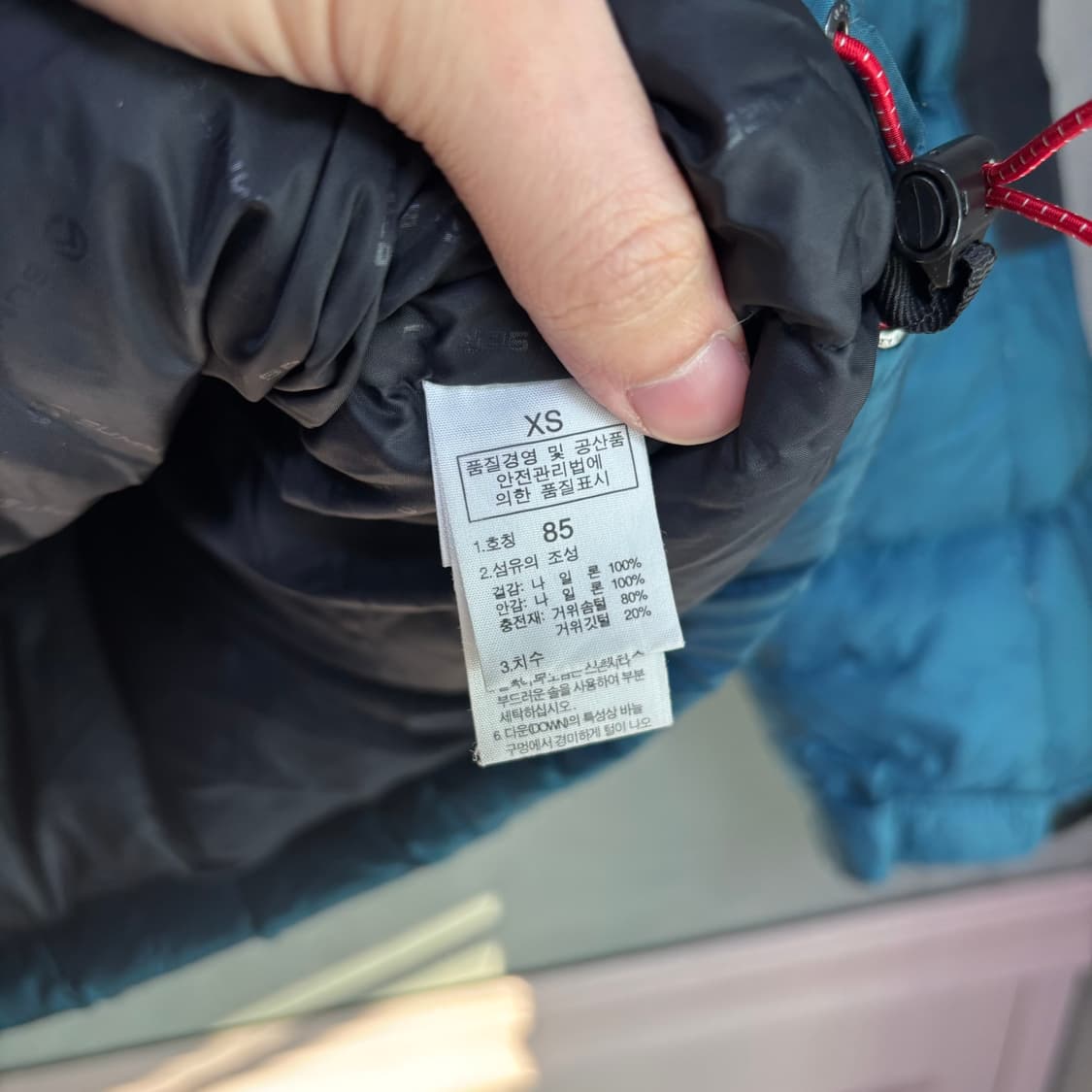 노스페이스 700 써밋 윈드스토퍼 구스다운 패딩 상품이미지3