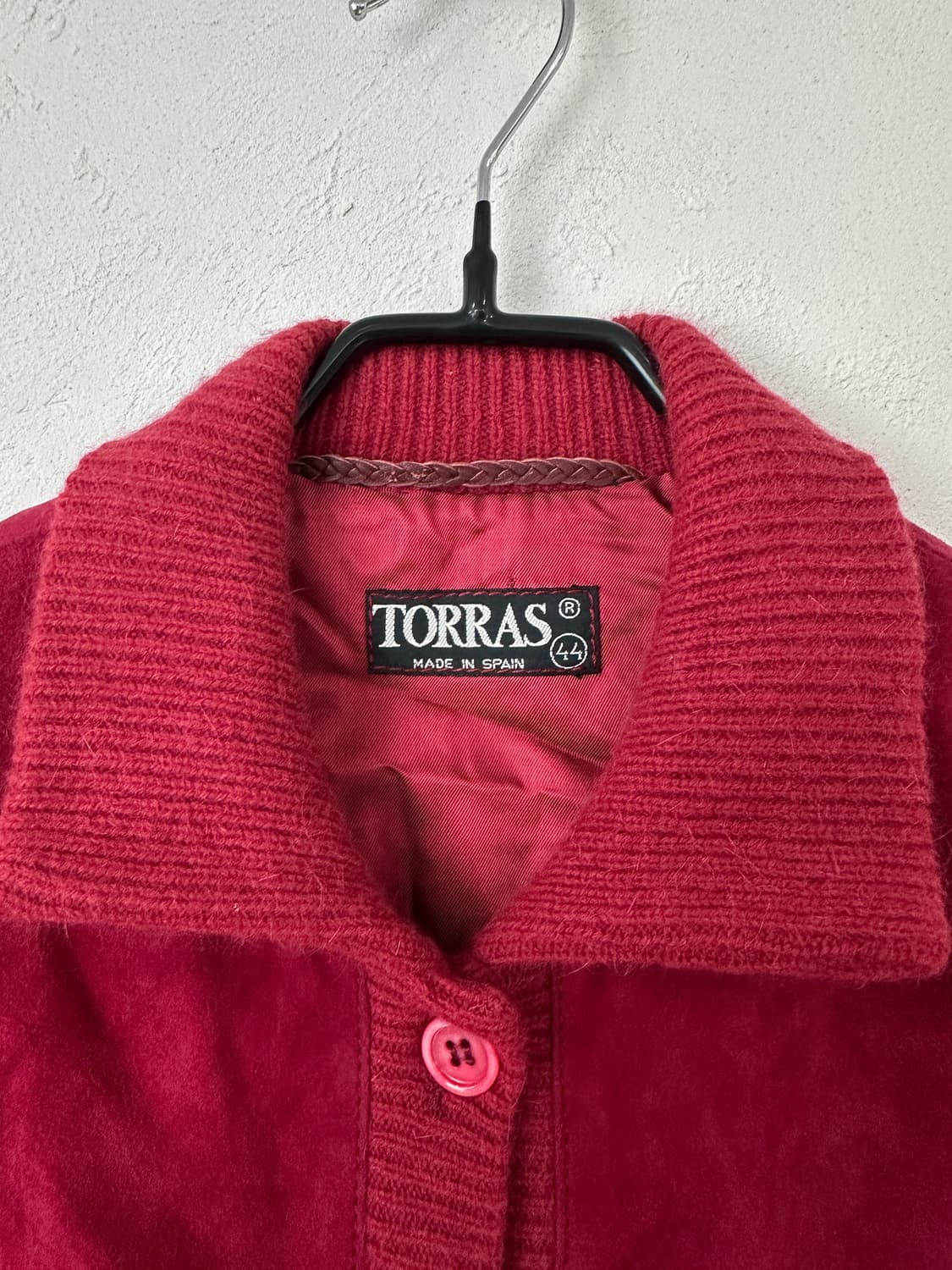 TORRAS 스웨이드 믹스 니트 자켓 (MADE IN SPAIN) 상품이미지4