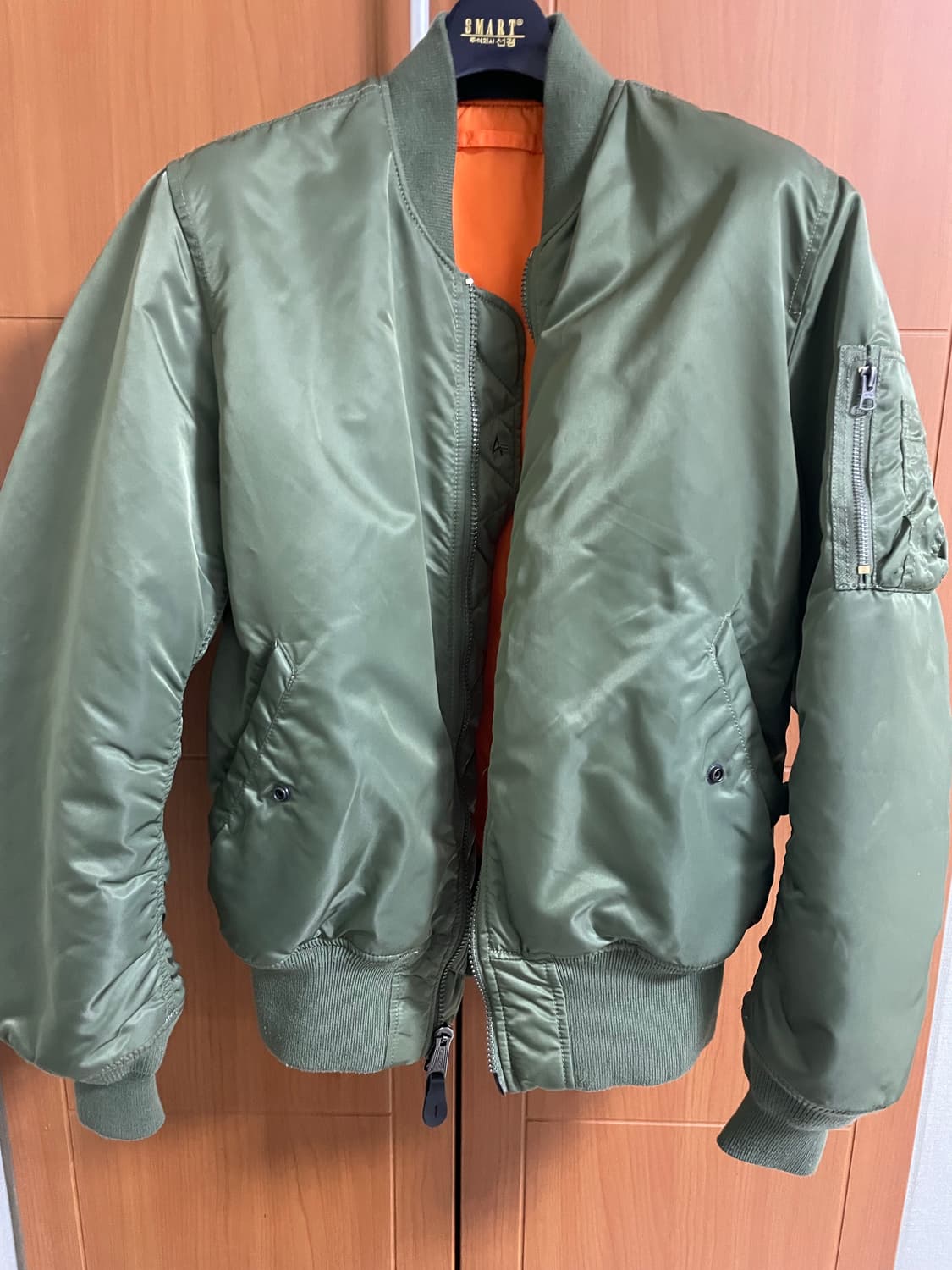 알파인더스트리 ma-1 카키 m 상품이미지1