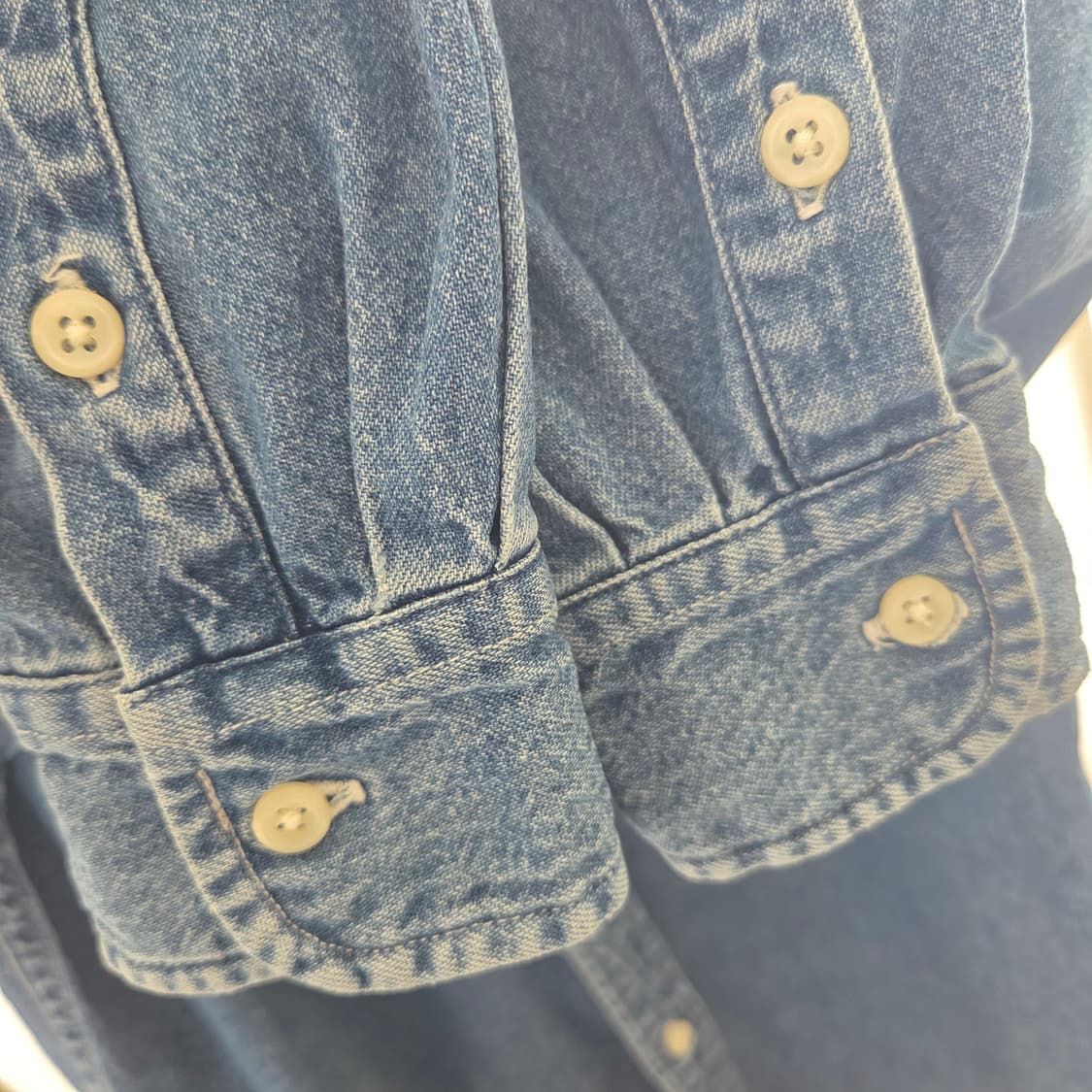 00's 빈티지 폴로 랄프로렌 여성 데님 셔츠 상품이미지3