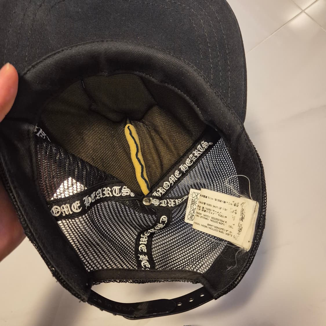 [OS]크롬하츠 롤링스톤즈 매쉬 캡 상품이미지3